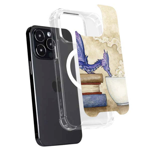 Whats in Here Coffee Dragon by Amy Brown iPhone 16 Pro MagSafe Case
